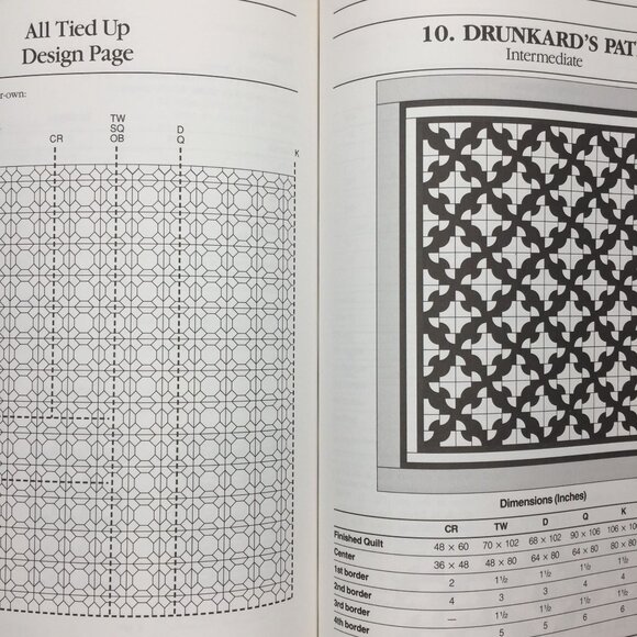 Quilter's Guide Rotary Cutting Quilting Book Patchwork Poster Fanning Patterns - Picture 12 of 16